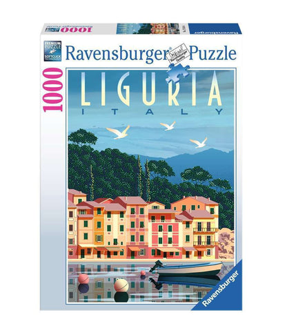Ravensburger 1000pc - Postcard from Liguria Puzzle