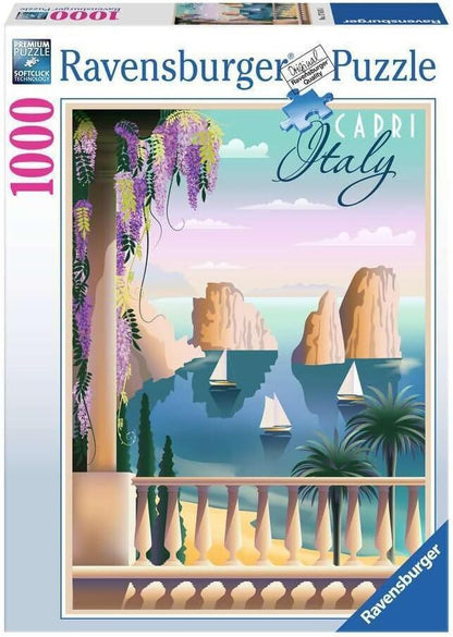 Ravensburger 1000pc - Postcard from Capri Puzzle