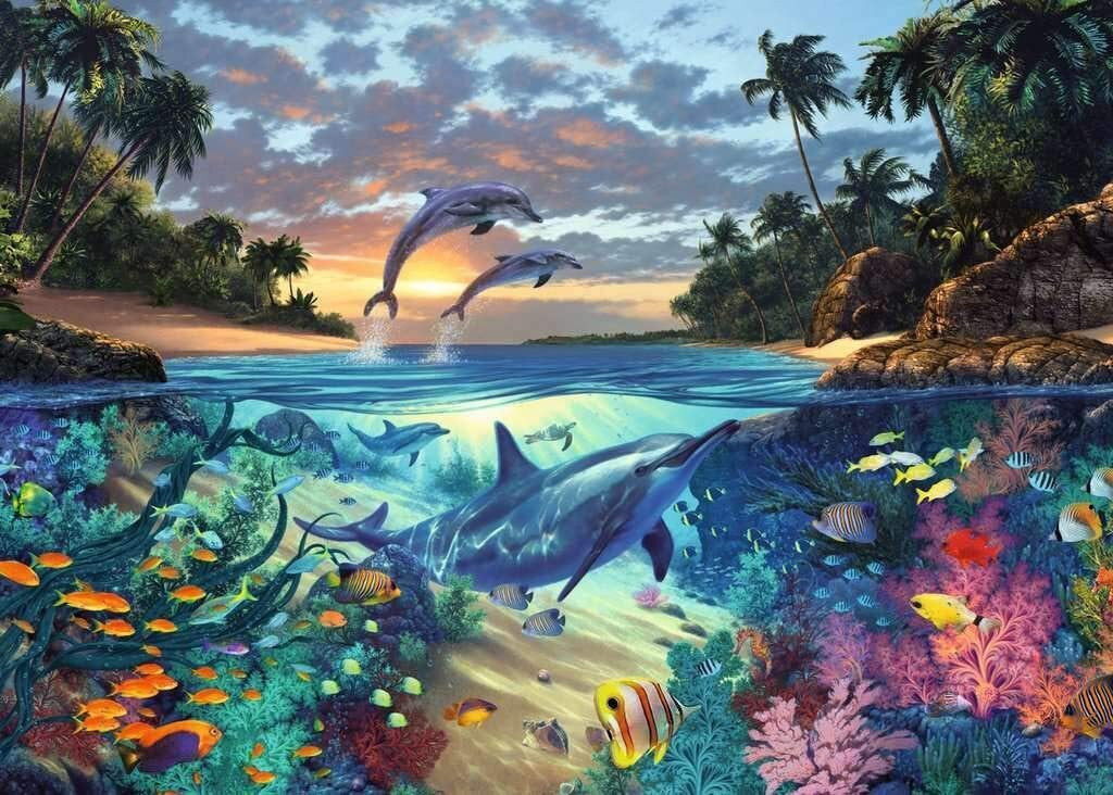 Ravensburger 1000pc - CoralBayPuzzle