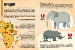 Sassi Travel, Learn and Explore - Puzzle and Book Set - Endangered Animals, 205 pcs
