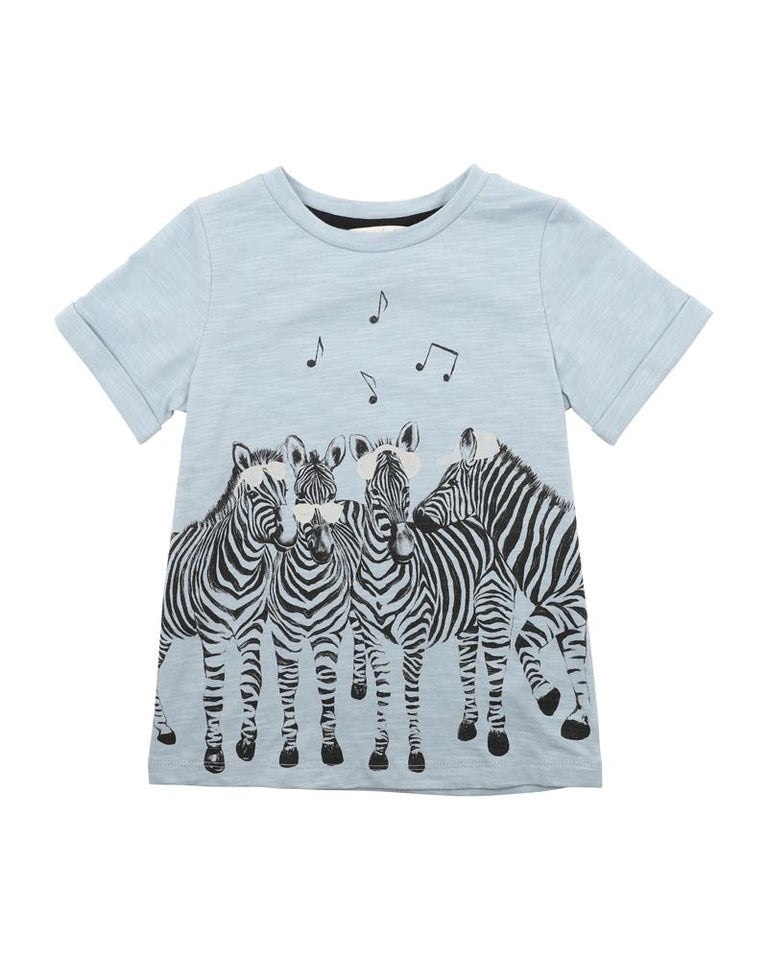 Fox & Finch - Zebra Party Tee