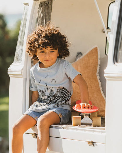 Fox & Finch - Zebra Party Tee