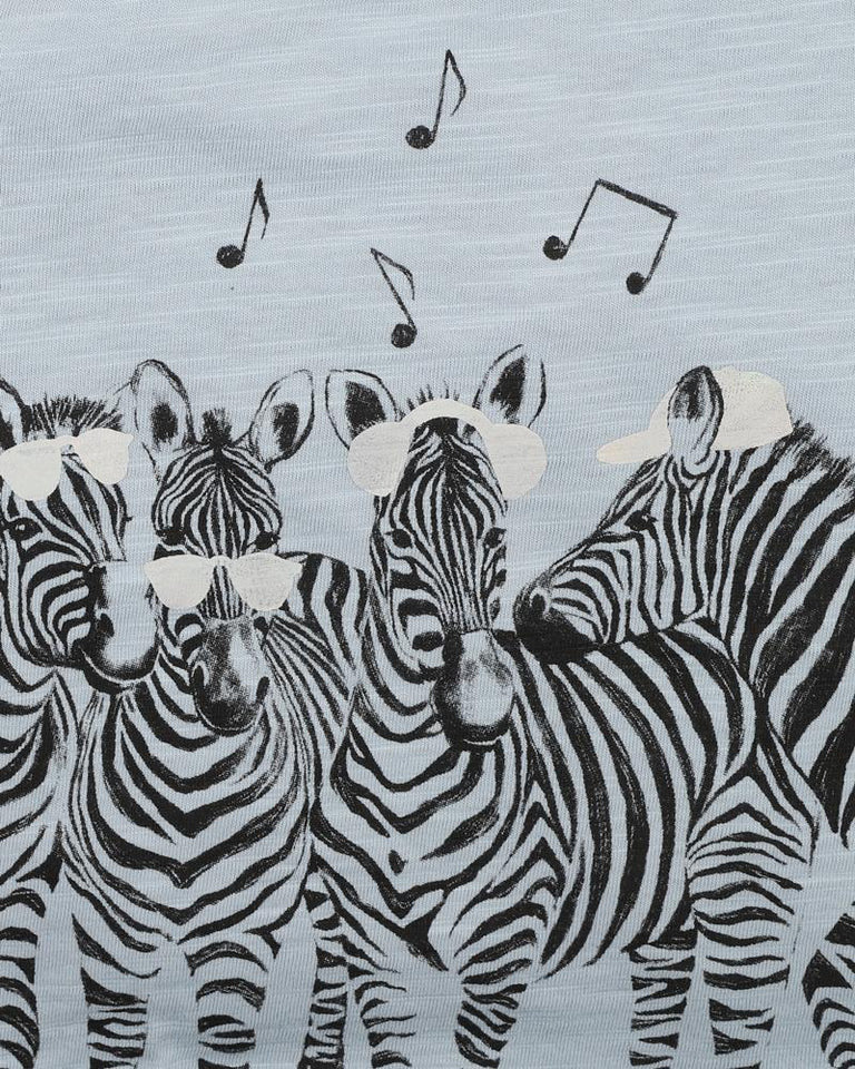 Fox & Finch - Zebra Party Tee