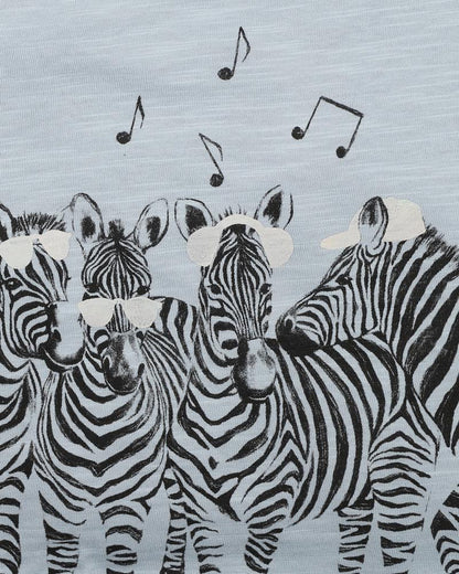 Fox & Finch - Zebra Party Tee