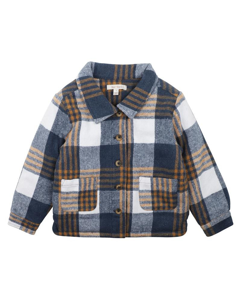 Fox & Finch - Check Shaket (sizes 3-7)