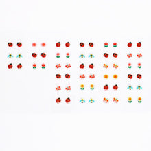 Rex London - Stick on Earrings – Ladybird