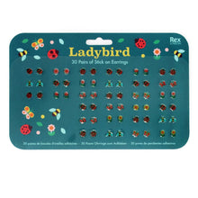 Rex London - Stick on Earrings – Ladybird