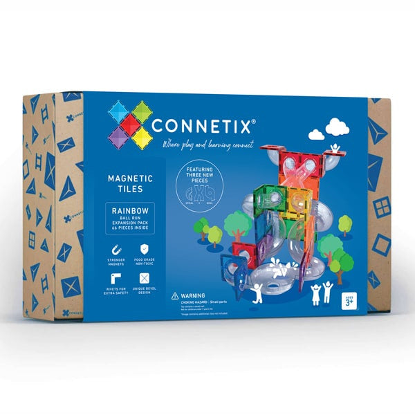 Connetix - Rainbow Ball Run Expansion Pack 66pc