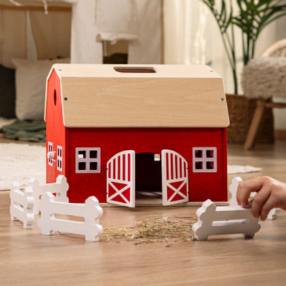 Schleich Farm Life - Classic Wooden Retro Farm 42602