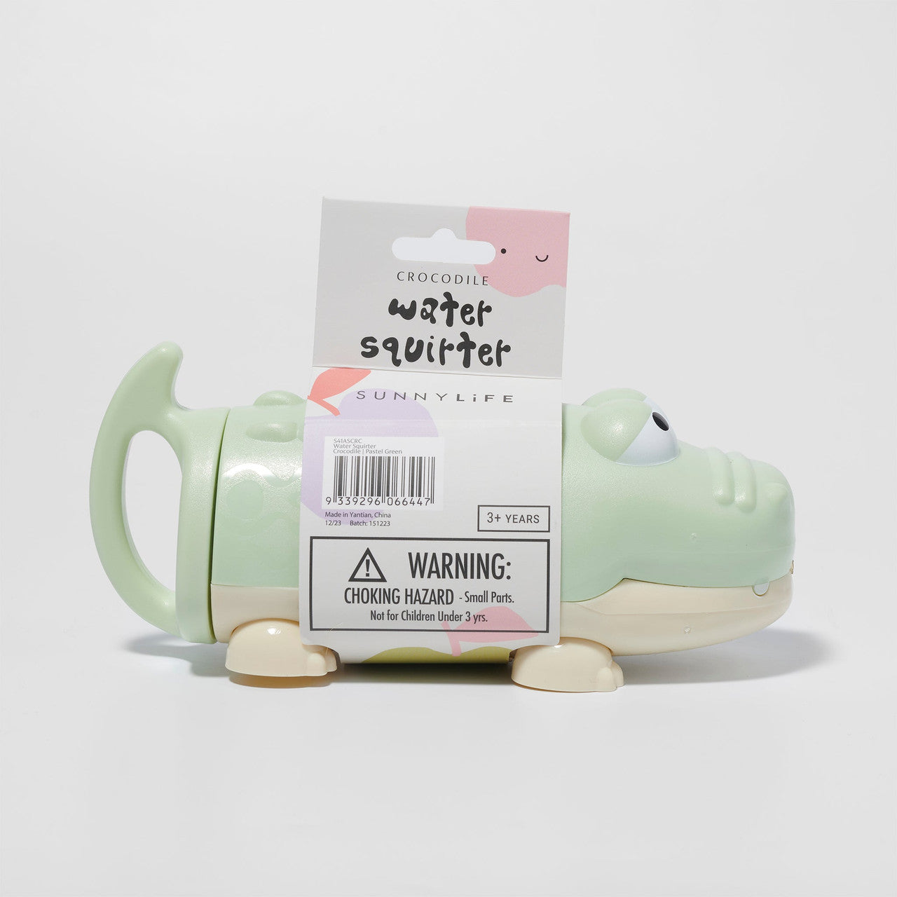 Sunnylife - Water Squirters - Crocodile Pastel Green