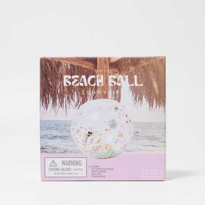 Sunnylife Inflatable Beach Ball -  Confetti Multi