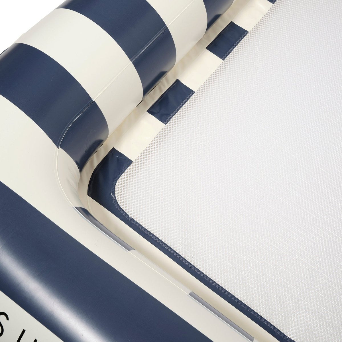 Sunnylife - Luxe Twin Hammock Float - Le Weekend Navy Stripe
