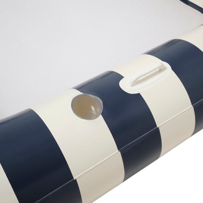 Sunnylife - Luxe Twin Hammock Float - Le Weekend Navy Stripe