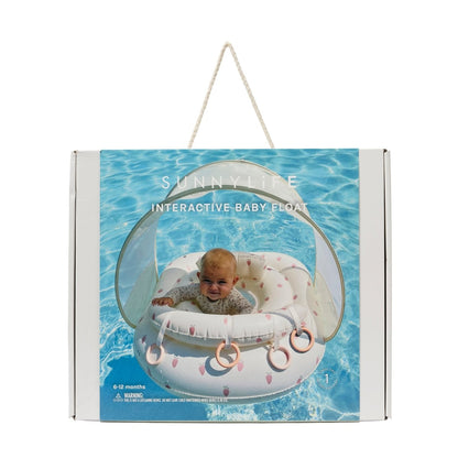 Sunnylife - Interactive Baby Float - Strawberry Sunshine