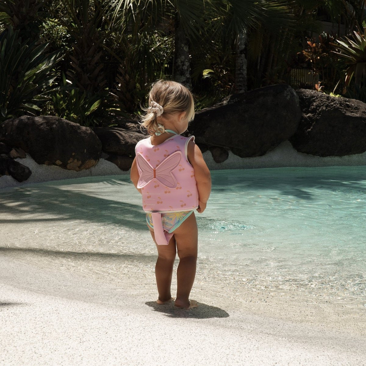 Sunnylife - Kids Swim Vest - Cherry Cotton Candy