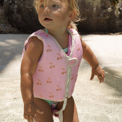 Sunnylife - Kids Swim Vest - Cherry Cotton Candy