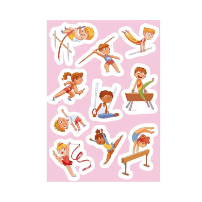 Sassi Stickers & Activities Book Sports featuring 24 activity pages with sports-themed colouring, puzzles, games and 60 colourful stickers
