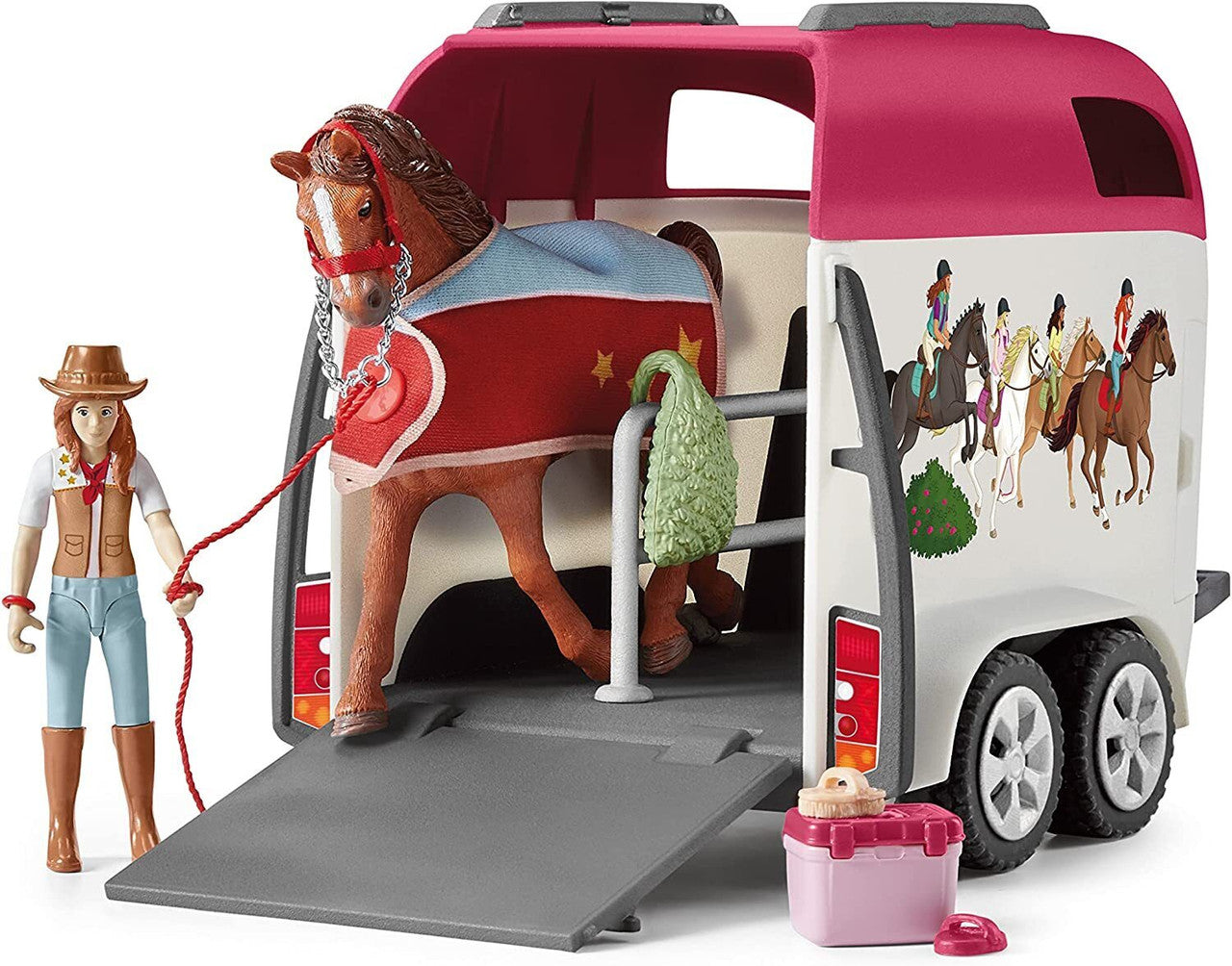 Schleich - Horse Adventures with Car and Trailer 42535