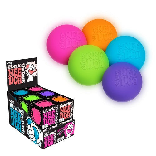 NeeDoh - Glow In The Dark - Pink
