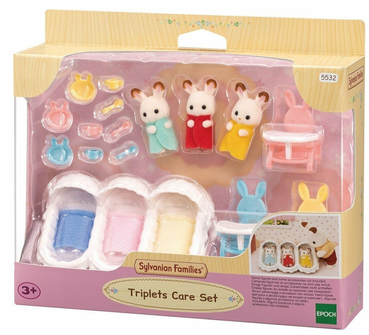 Sylvanian Families - Triplets Care Set