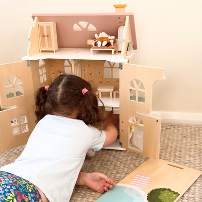 Speedy Monkey - Flower Cottage with Starter Furniture Set