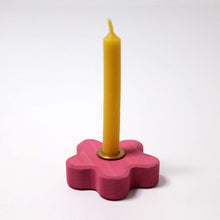 Grimm’s Pink Flower Candle Holder