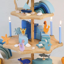 Grimm's Light Blue Beeswax Candles - 12 Pack for Celebration Rings