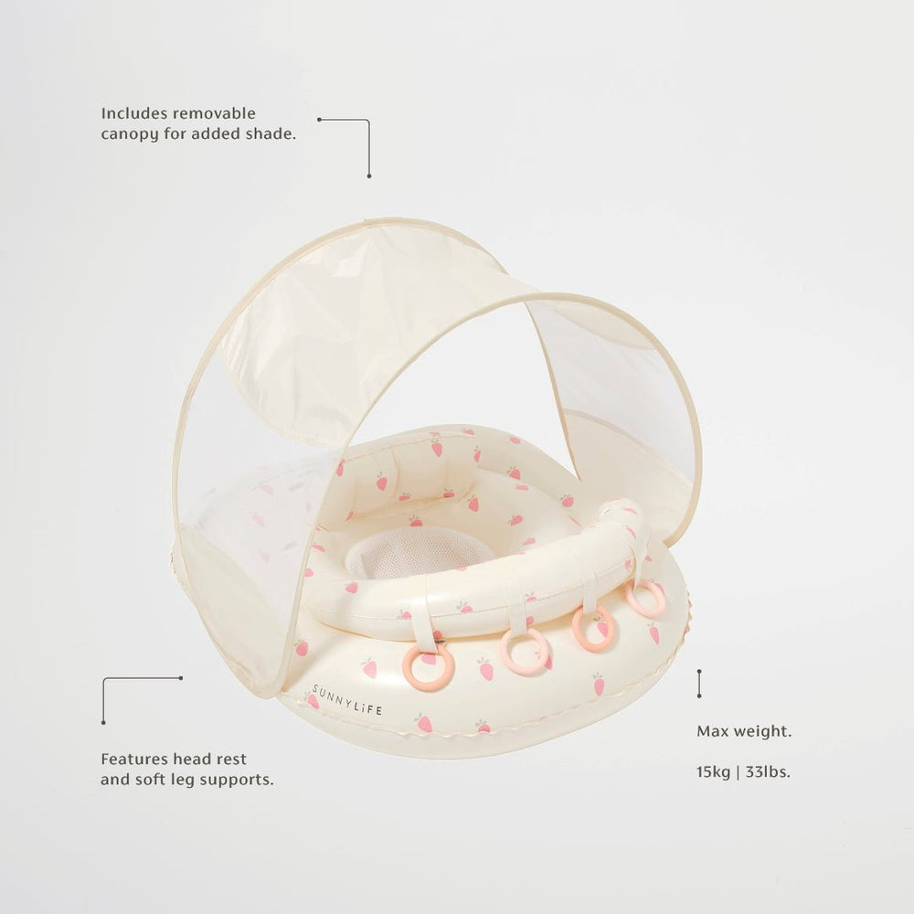 Sunnylife - Interactive Baby Float - Strawberry Sunshine