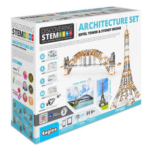 Engino - Discovering STEM - Architecture Set - Eiffel Tower & Sydney Harbour Bridge