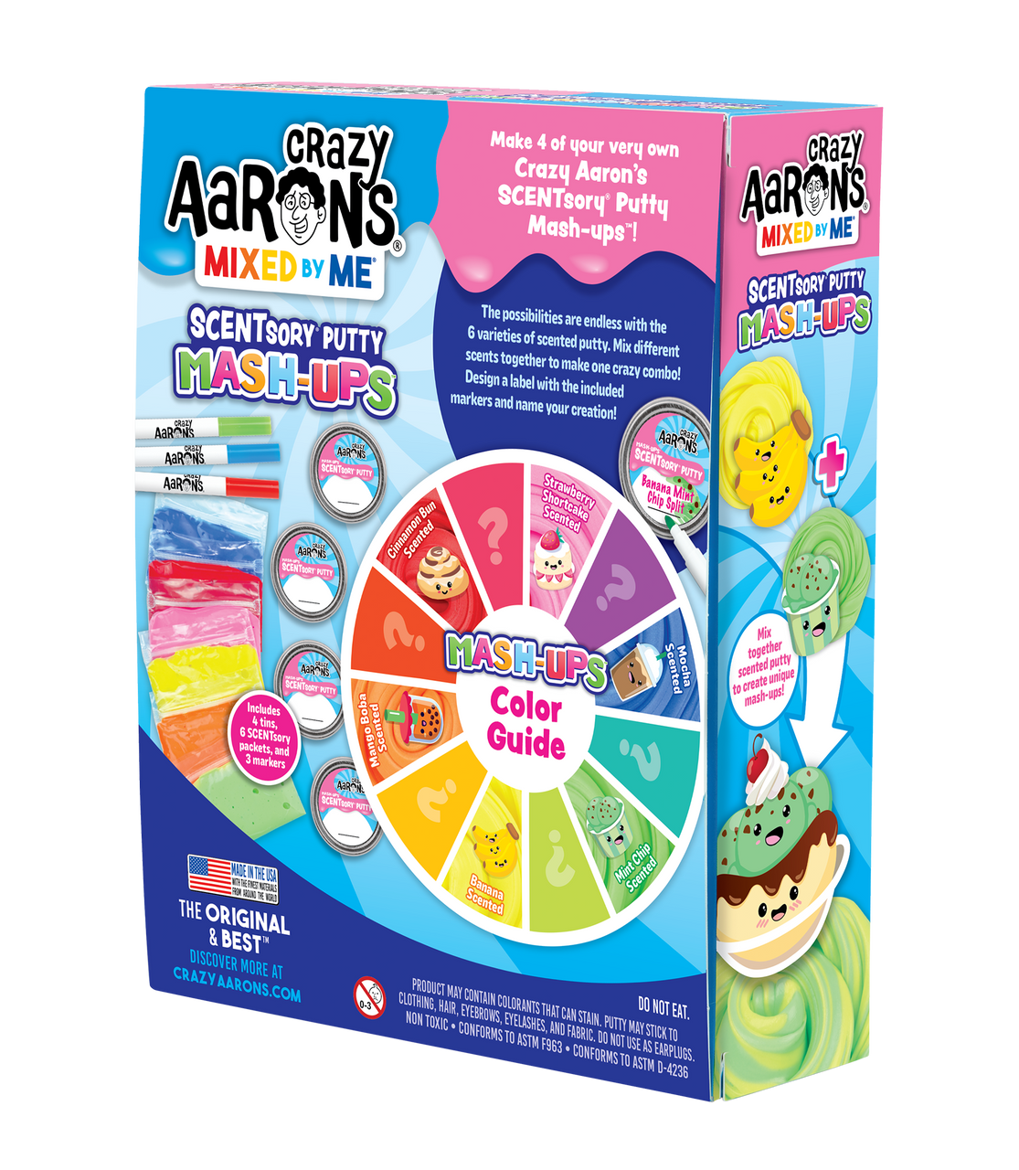 Crazy Aaron's  Thinking Putty - SCENTsory® Mash-Up - Mixed by Me Kit