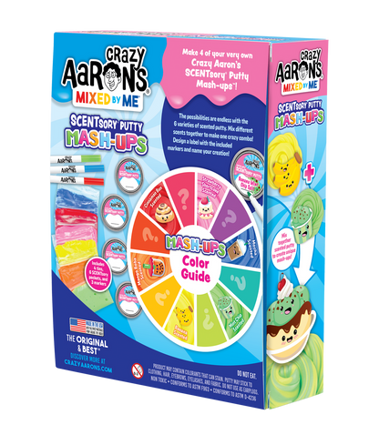 Crazy Aaron's  Thinking Putty - SCENTsory® Mash-Up - Mixed by Me Kit