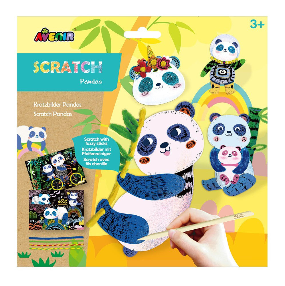 Avenir - Scratch - Pandas | Avenir Crafts up to 20% Off | Petit Enfant