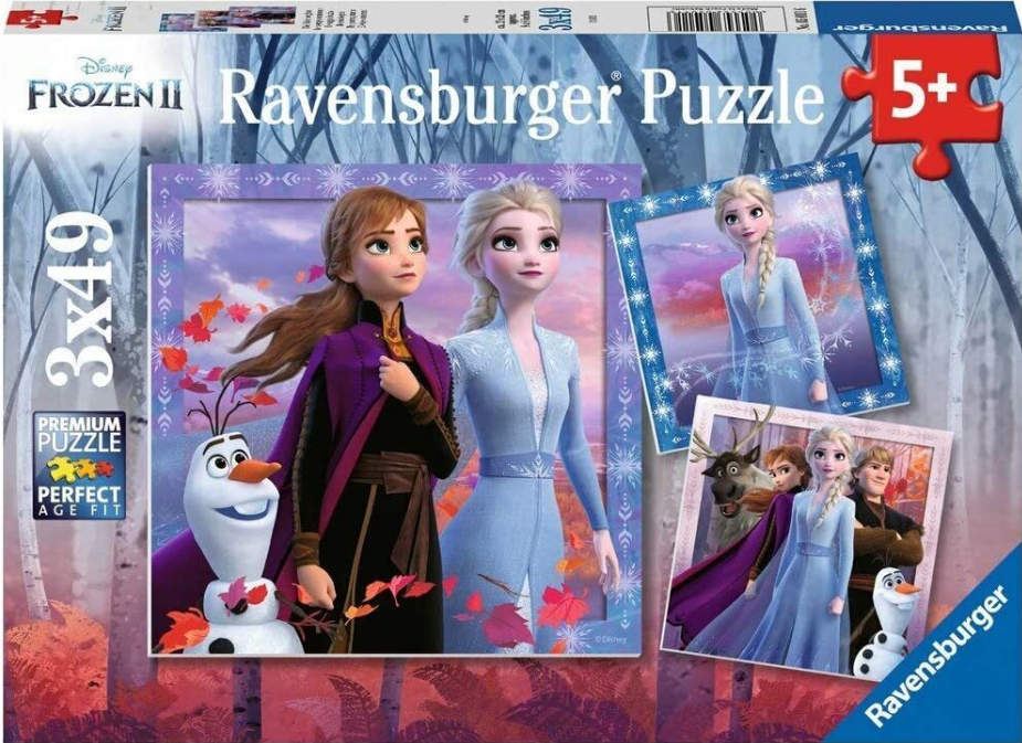 Ravensburger 3x49pc - Frozen 2 The Journey Starts Puzzles