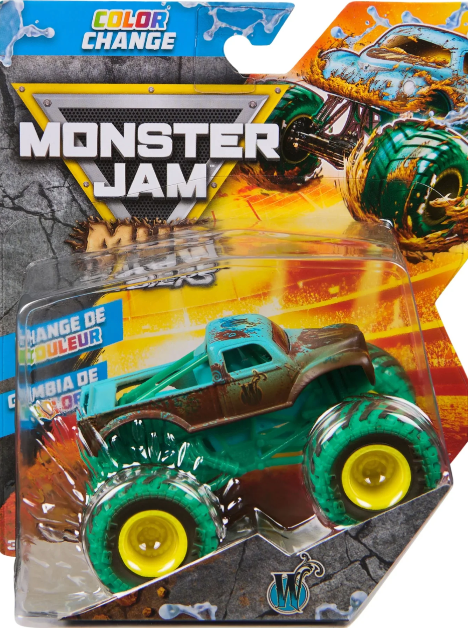 Monster Jam 1:64 MUD BLASTERS Monster Trucks (Series 02) Whiplash