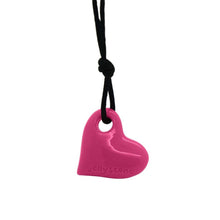 Jellystone Chewelry - Junior Heart Pendant - Watermelon Pink