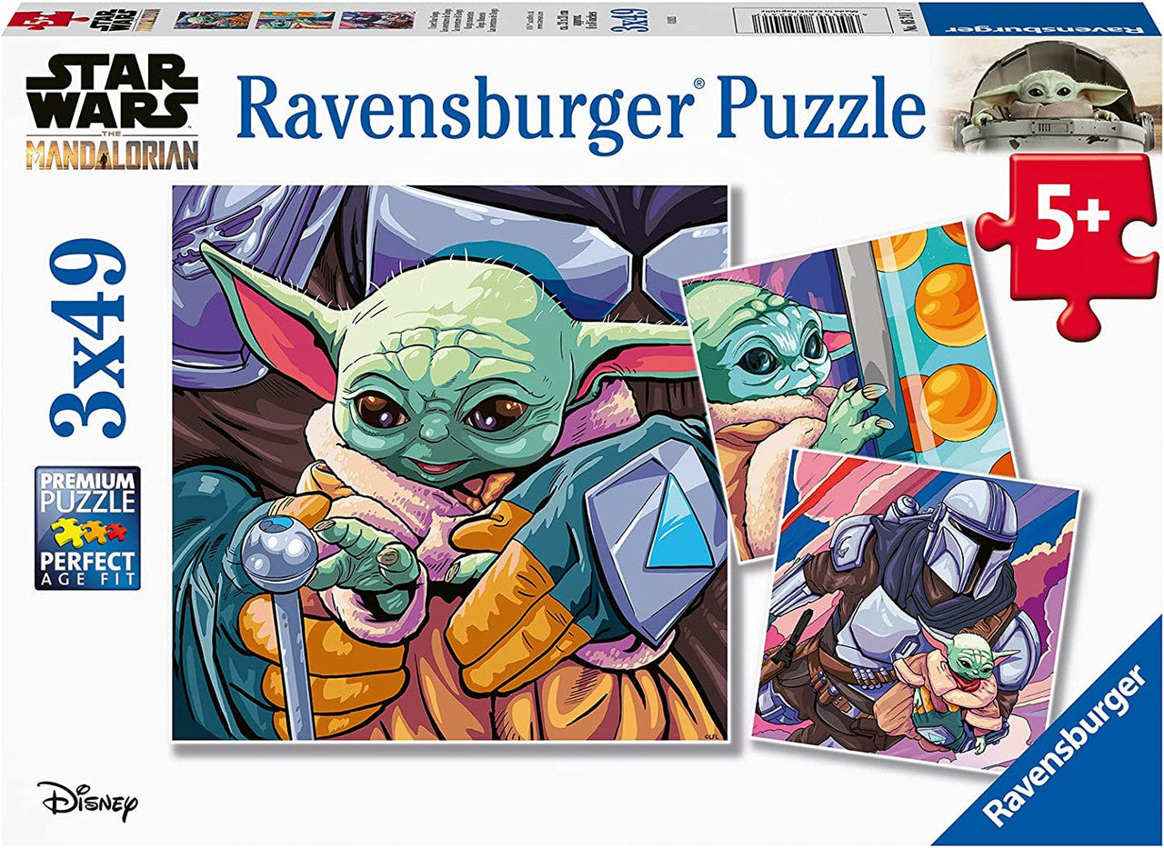 Ravensburger 3x49pc - Star Wars Grogu Moments Puzzle
