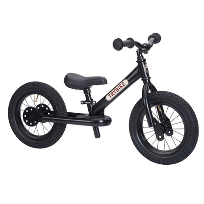 Trybike - Black Steel Trybike with Black Seat & Grips (3 wheel)