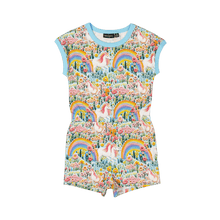 Rock Your Baby - Embroidered Unicorns Romper