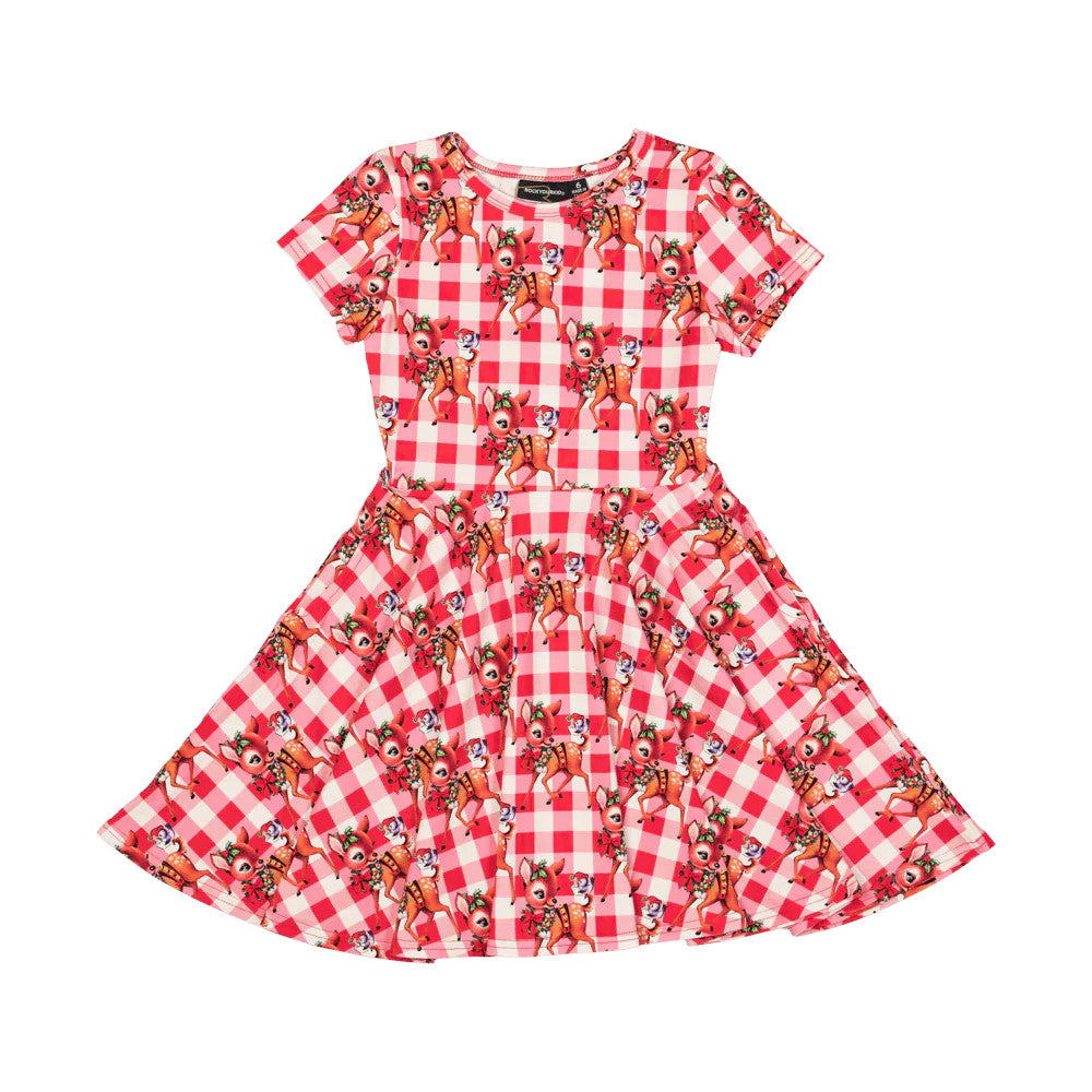 Chirpie Carols SS Waisted Dress