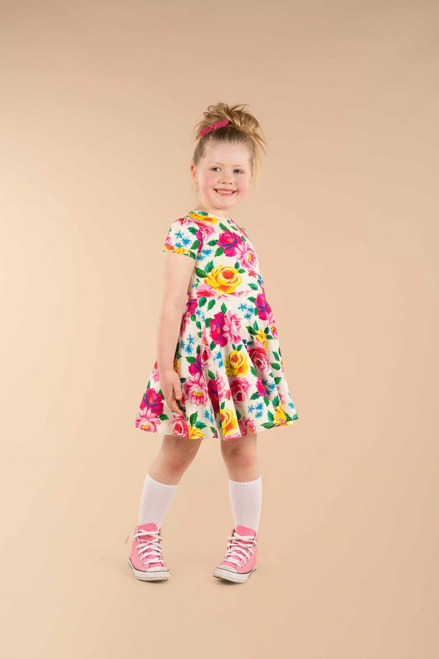 Rock Your Baby - Chintz Waisted Dress