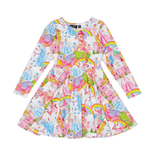 Castles In the Air Waisted Dress