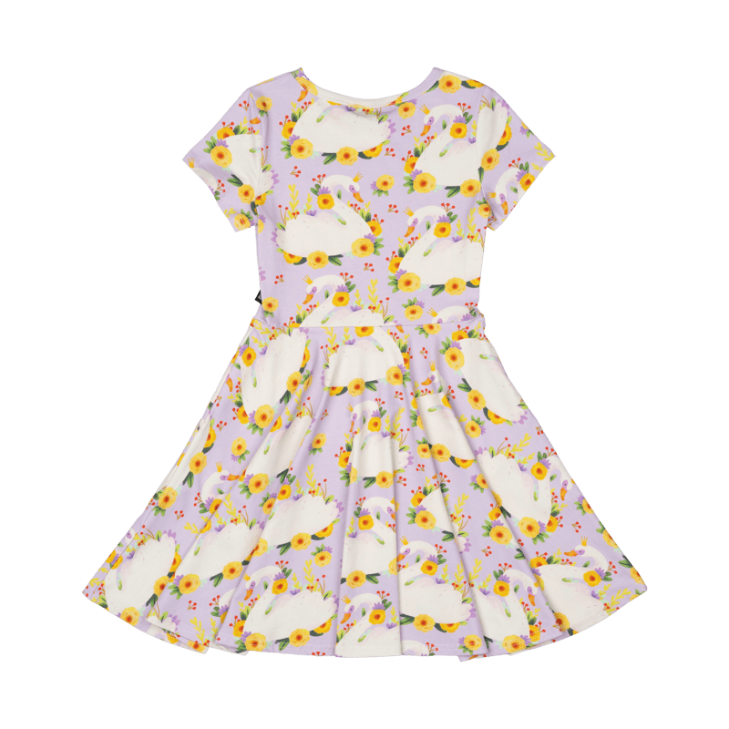 Rock Your Baby - Princess Swan Waisted Dress