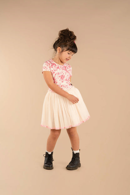 Rock Your Baby - Floral Toile Circus Dress