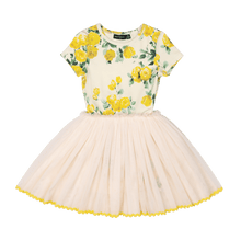 Rock Your Baby - Yellow Roses Circus Dress (size 8-12)