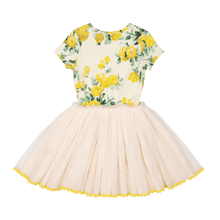 Rock Your Baby - Yellow Roses Circus Dress (size 8-12)
