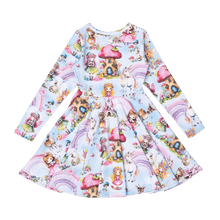 Rock Your Baby - Fairy Time Long Sleeve Waisted Dress (sizes 2-7)