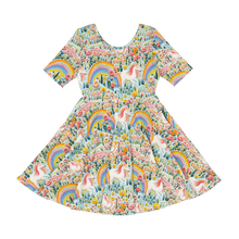 Rock Your Baby - Embroidered Unicorns Mabel Dress