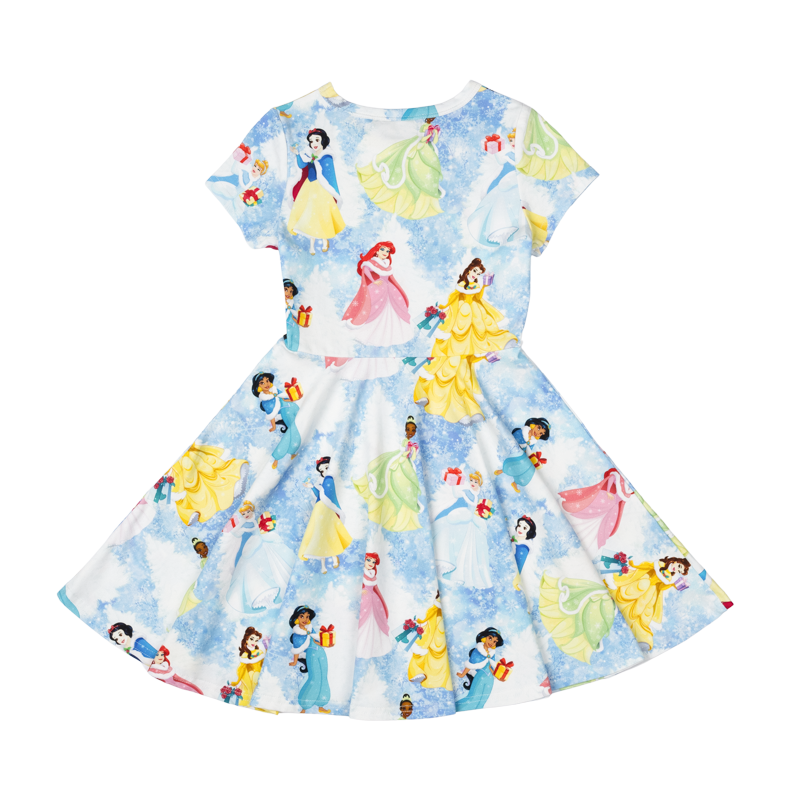 Rock Your Baby - Princess Christmas Sparkle Waisted Dress
