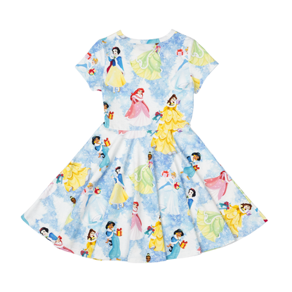 Rock Your Baby - Princess Christmas Sparkle Waisted Dress
