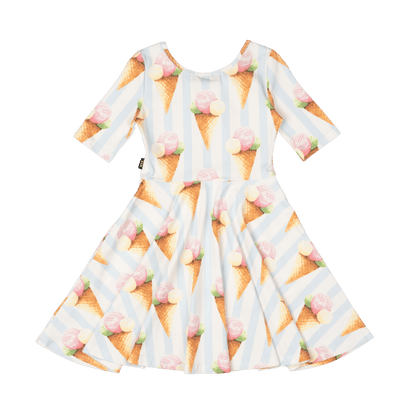 Rock Your Baby - Gelato Dreams Mabel Waisted Dress (sizes 2-7)